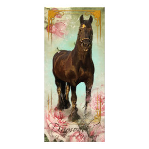 Friesischer Stallion II - Rackcard Werbekarte
