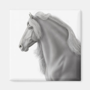 Friesischer Stallions-Magnet Magnet