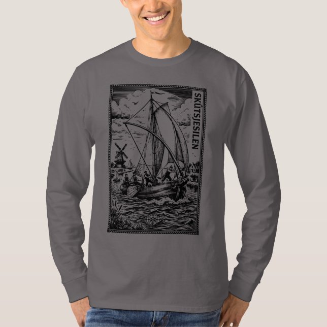 Friesischer Vater T-Shirt (Vorderseite)