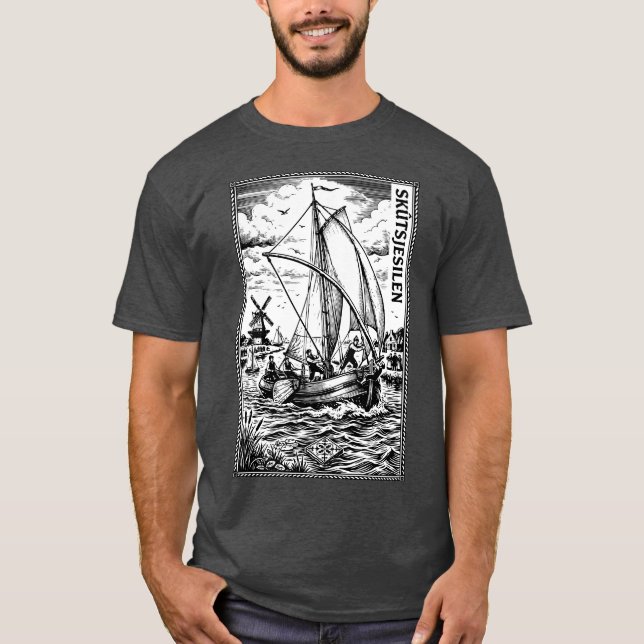 Friesischer Vater T-Shirt (Vorderseite)