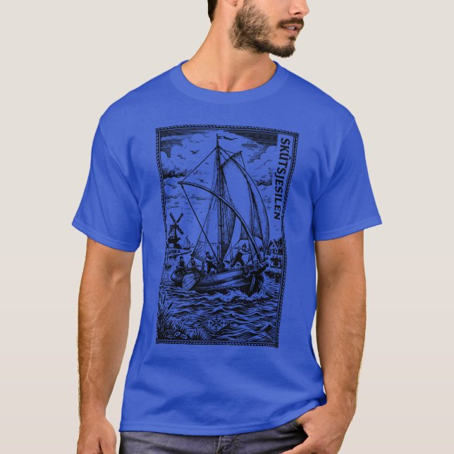 Friesischer Vater T-Shirt (Vorderseite)