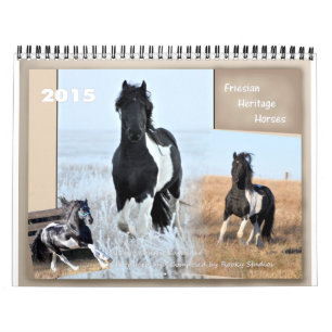 Friesisches Erbpferdestandardgröße Kalender
