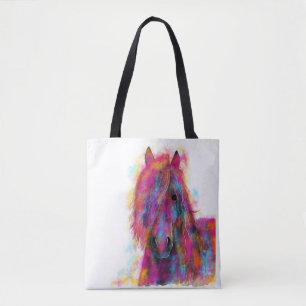Friesisches Pferd in der Farbe 'friesische wilde ' Tasche
