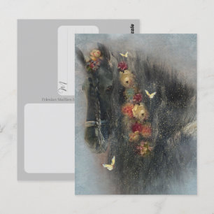 Friesisches Pferd - Postkarte