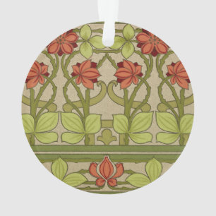 Frieze Bordure Art Nouveau Floral
