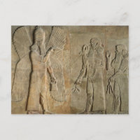 Frieze mit Flügelgeist