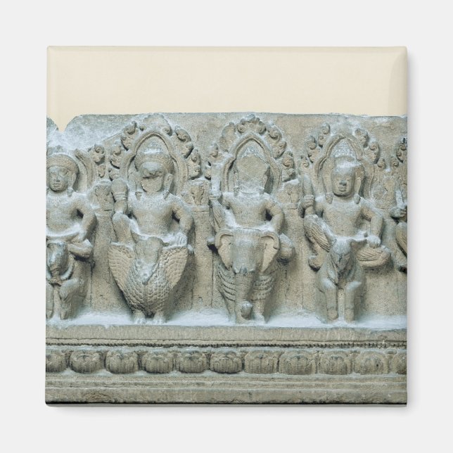 Frieze mit neun Divinities Magnet (Vorne)