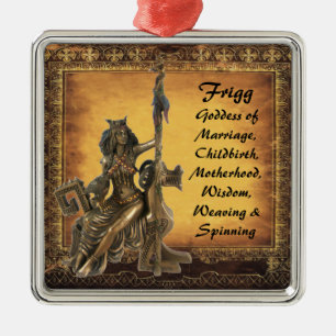Frigg 2 silbernes ornament