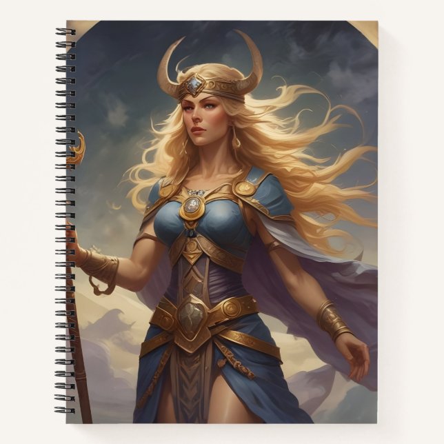 Frigga del Norte Notizbuch (Vorderseite)