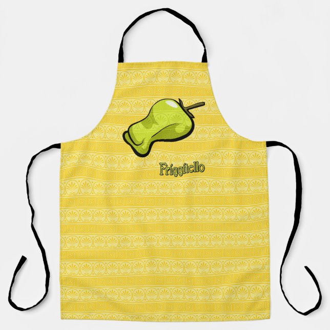 Friggitello Chili Pepper All-over-Print-Schürze Schürze (Vorderseite)