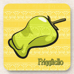 Friggitello Chili Pepper Plastic Untersetzer