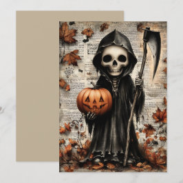 Fright & Delight Halloween Feiertagskarte