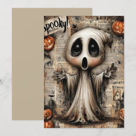 Fright & Delight Halloween Feiertagskarte