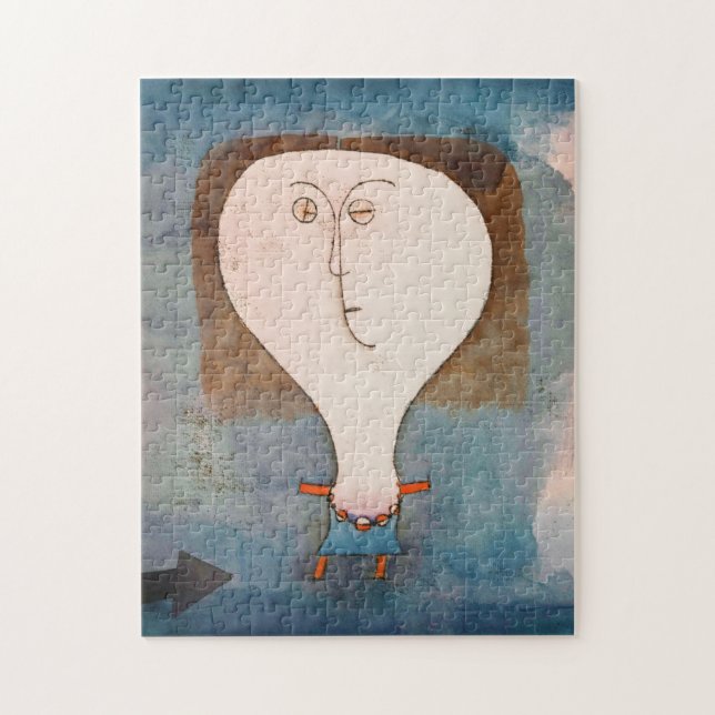 Fright eines Mädchens, Klee (Vertikal)