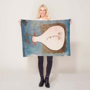 Fright eines Mädchens, Klee Fleecedecke