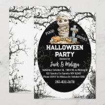 Fright Night Fun — Halloween-Party Einladung