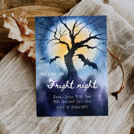 Fright Night Halloween - Spooky & Fun Party Einladung