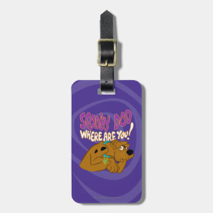 Frightened Scooby-Doo Gepäckanhänger