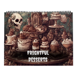 Frigiöse Desserts von Ivy and Bat Gothic Art Kalender
