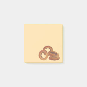 Friion Zwiebeln Rings Junk Fast Food Feinschmecker Post-it Klebezettel
