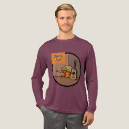 Frijole Frog Siesta Herren LS-Shirt Tri-Blend Shirt