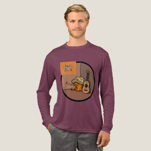 Frijole Frog Siesta Herren LS-Shirt Tri-Blend Shirt