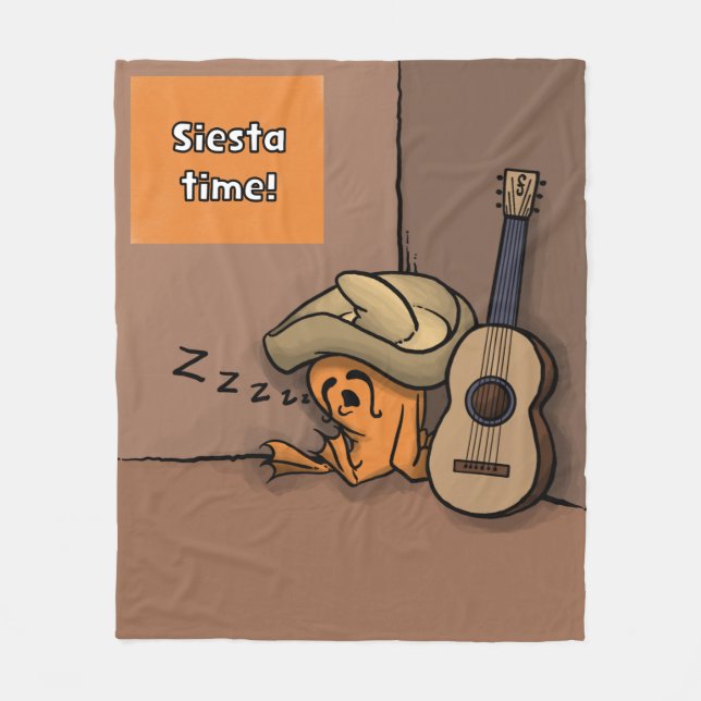 Frijole Frog Siesta Medium Blanket Fleecedecke (Vorderseite)