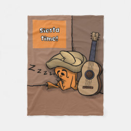 Frijole Frog Siesta Small Blanket Fleecedecke