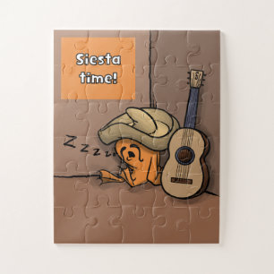 Frijole-Frosch-Siesta 30-Teile-Puzzle