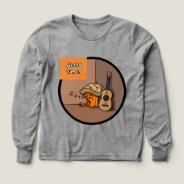 Frijole-Frosch-Siesta-Mädchen-LS-Shirt