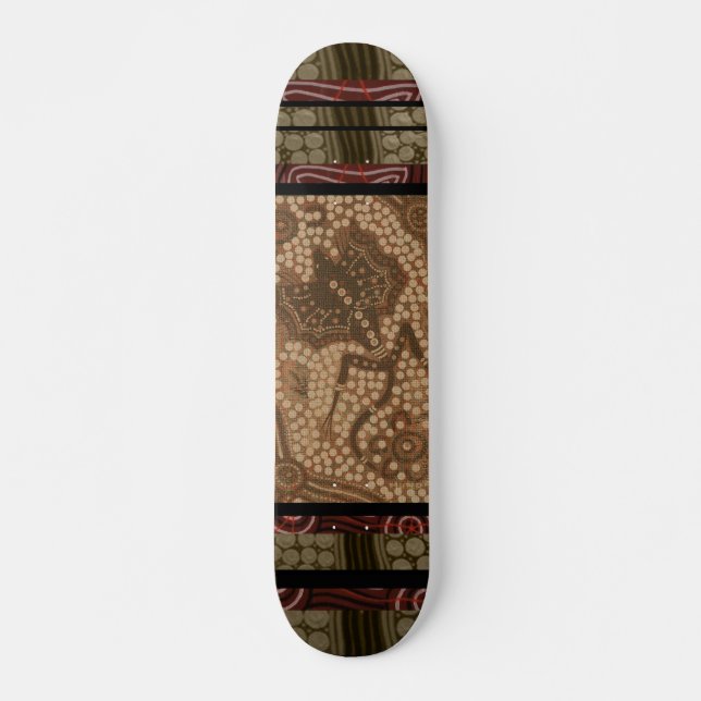 Frill Neck Lizard Skateboard (Vorne)