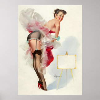 Frills Button up Poster