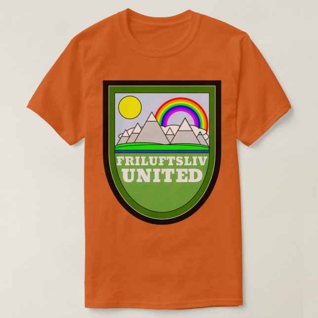 Friluftsliv Utd T-Shirt (Design vorne)
