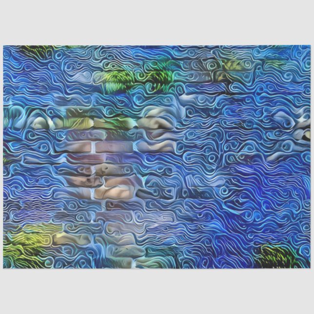 Fringe Heaven and Earth Dream Art Collection Seidenpapier (Vorderseite)