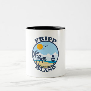 Fripp Insel Zweifarbige Tasse