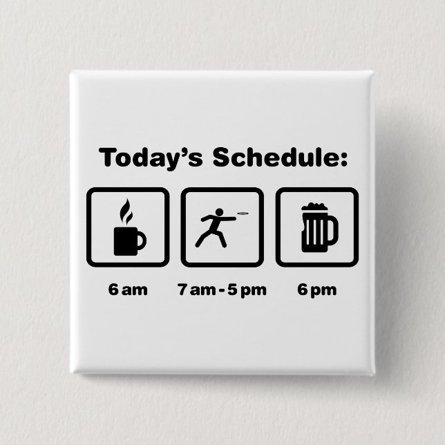 Frisbee Button (Vorderseite)