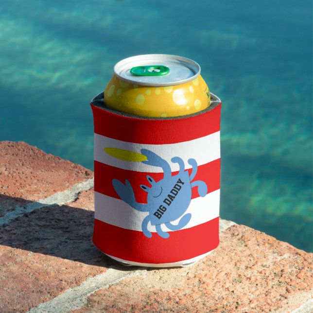 Frisbee Crab Personalisiert Dosenkühler (In Situ Pool)