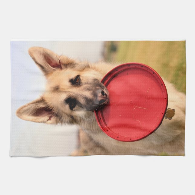 Frisbee Geschirrtuch (Horizontal)