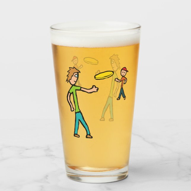 Frisbee Glas (Vorne (Gefüllt))