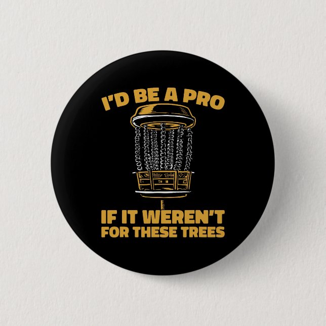 Frisbee-Golf-Disc Outdoor-Sport - Baum _2  Button (Vorderseite)
