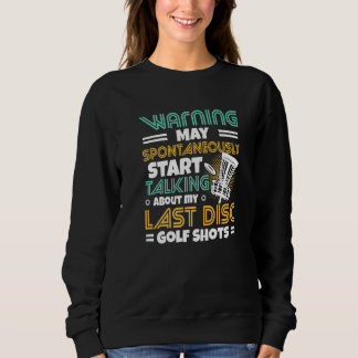 Frisbee Golf Disk Golf Golf Sweatshirt