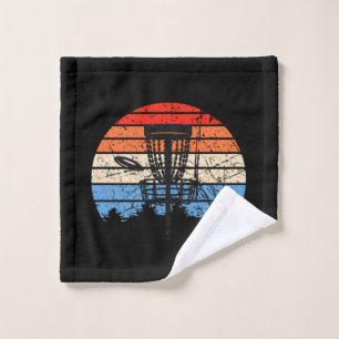 Frisbee Golf Disk Golf Retro Waschlappen
