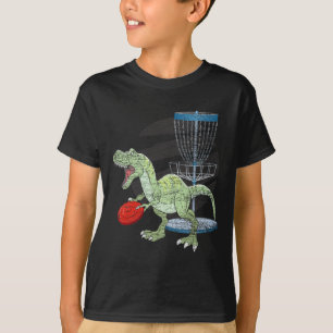 Frisbee Golfer T Rex Dinosaur Golf Spieler Dino Di T-Shirt