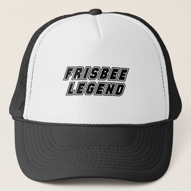 Frisbee-Legende Truckerkappe (Vorderseite)