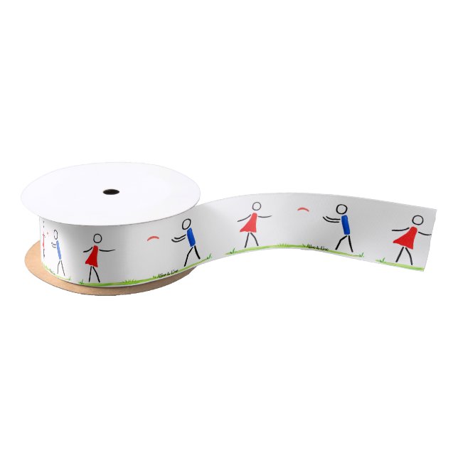Frisbee Satinband (Spule)