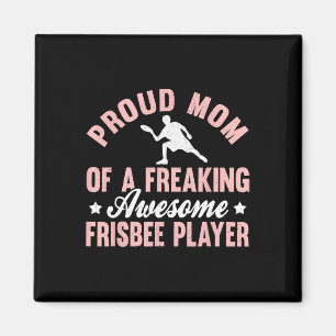Frisbee-Spieler Ultimate-Frisbee-Disc-Golf-Mutter  Magnet