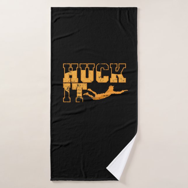 Frisbee Sport Huck It Badehandtuch (Badehandtuch)
