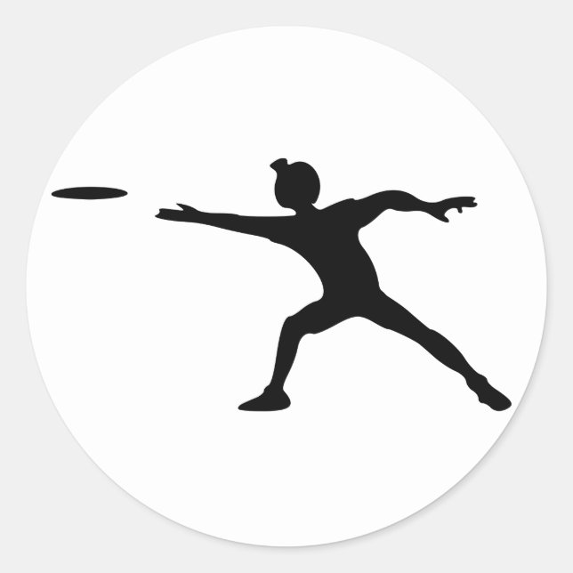 Frisbee Stickers (Vorderseite)