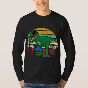 Frisbees Dino Niedlich T Rex Dinosaurier Kids Boys T-Shirt