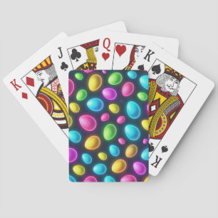 Frisch gefärbtes Ostereier/Frühjahr Spielkarten